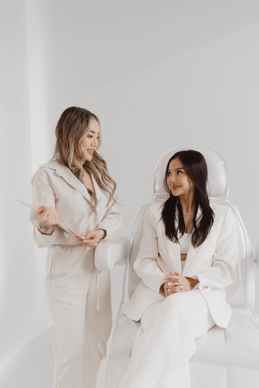 Vicki Nguyen at Six Clinic Vancouver discussing the difference between Botox and biostimulators for 2026 trends.